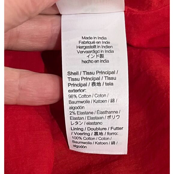 J CREW NWOT BC706 Holiday Trendy RED Tartan Plaid Tiered Ruffle Midi Dress Sz 12 - Picture 11 of 11